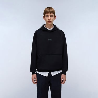  Napapijri B-Elevated Logo Erkek Siyah Sweatshirt