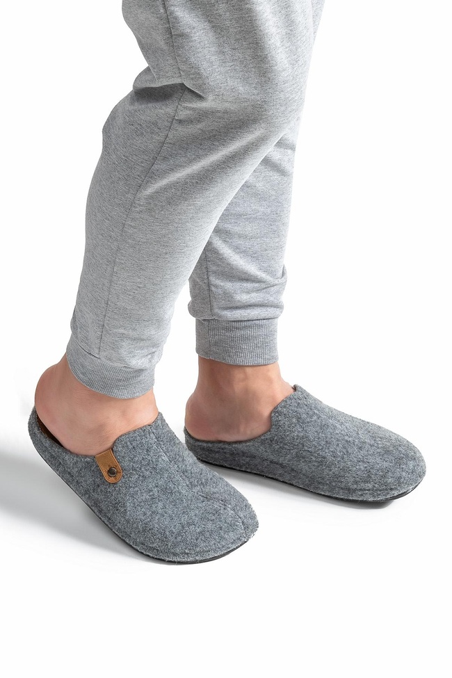  Mati Erkek Ev Terliği Füme 41/45