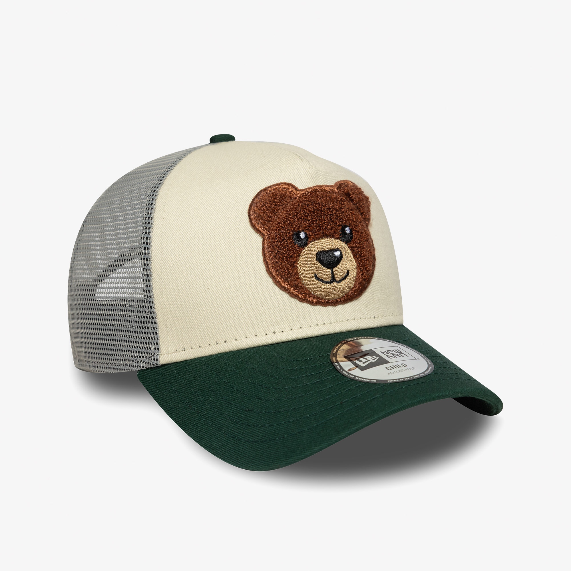 New Era  Boucle Bear Trucker   Ltcdkg Çocuk Bej Şapka