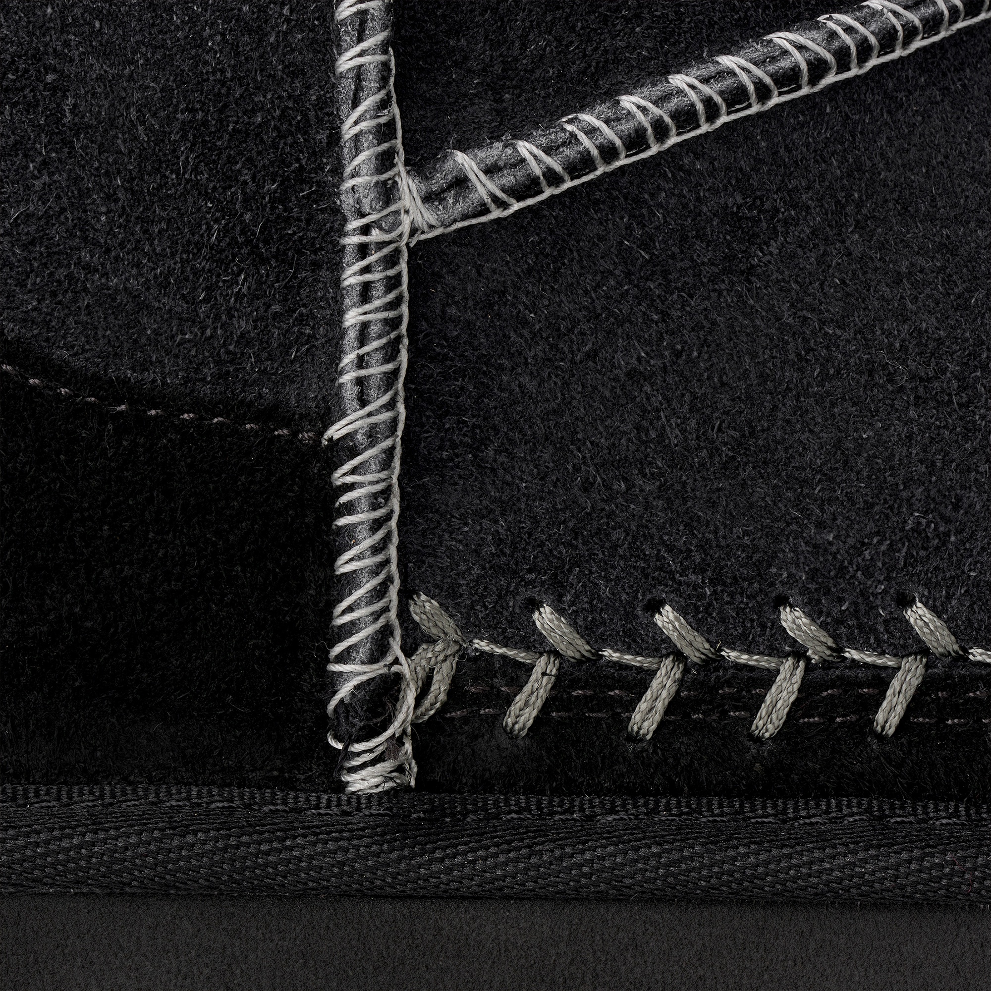 UGG Classic Ultra Mini Biarritz Kadın Siyah Bot