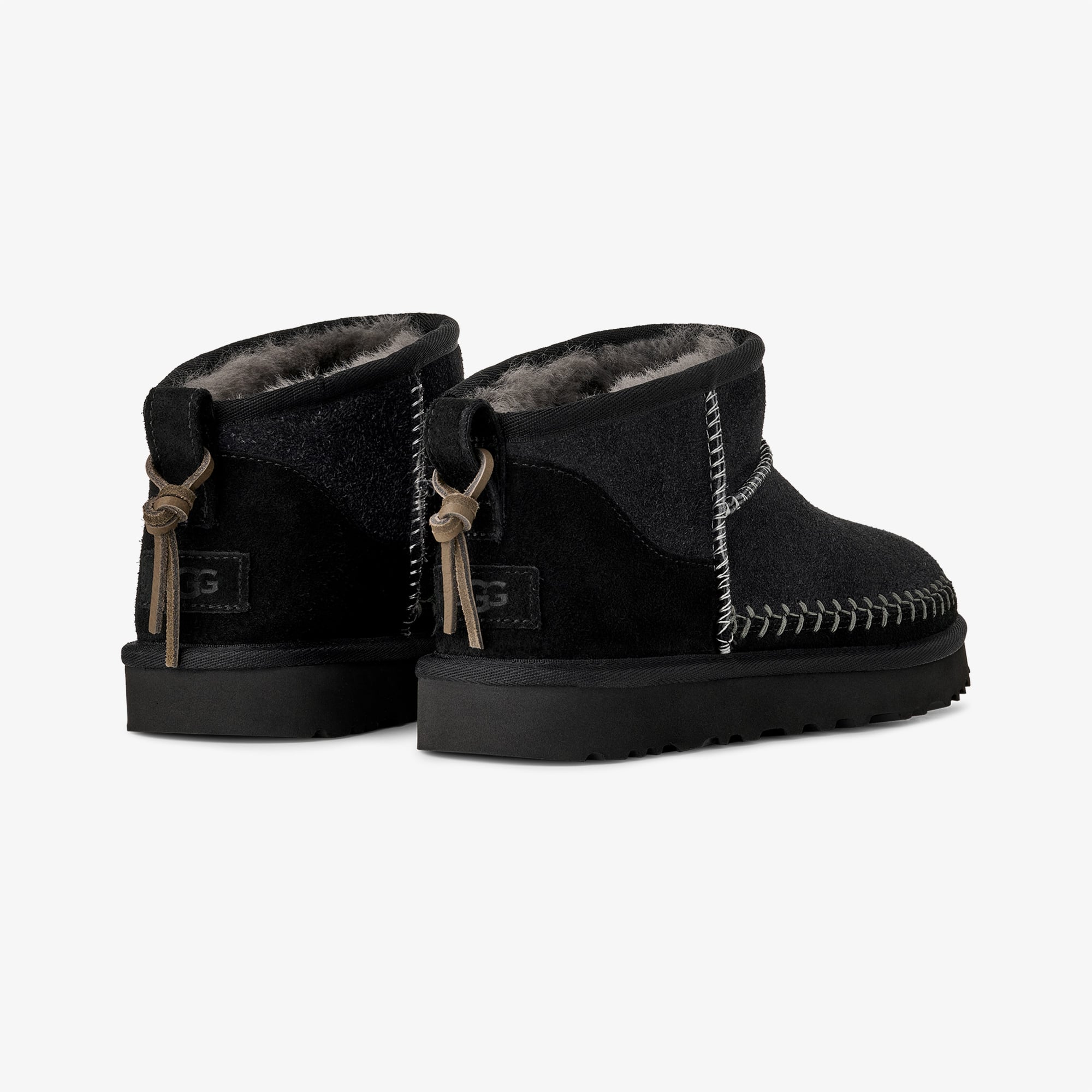 Ugg UGG Classic Ultra Mini Biarritz Kadın Siyah Bot FashFed'de! Siyah - 3. görsel