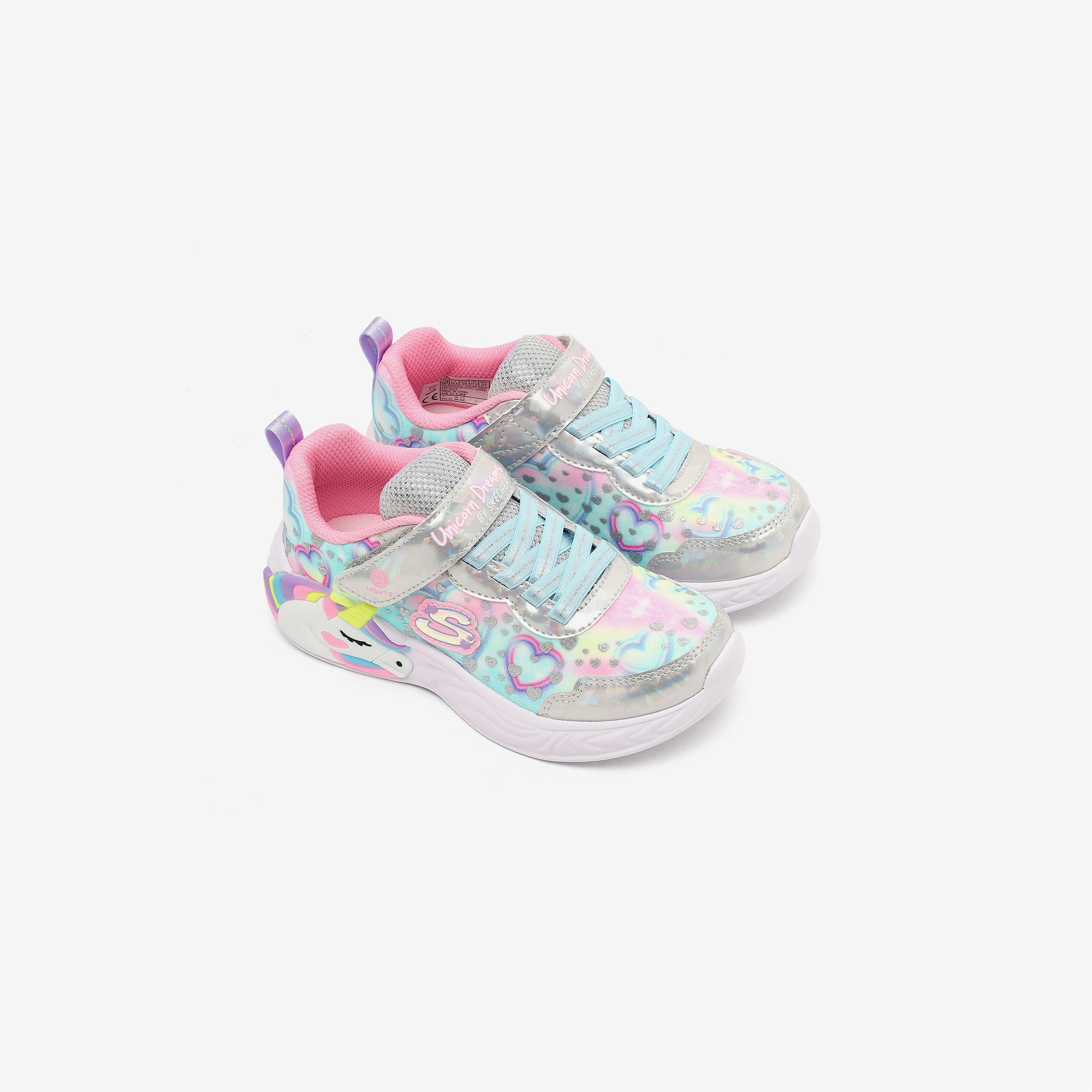 Skechers Unicorn Dreams Çocuk Gri Spor Ayakkabı
