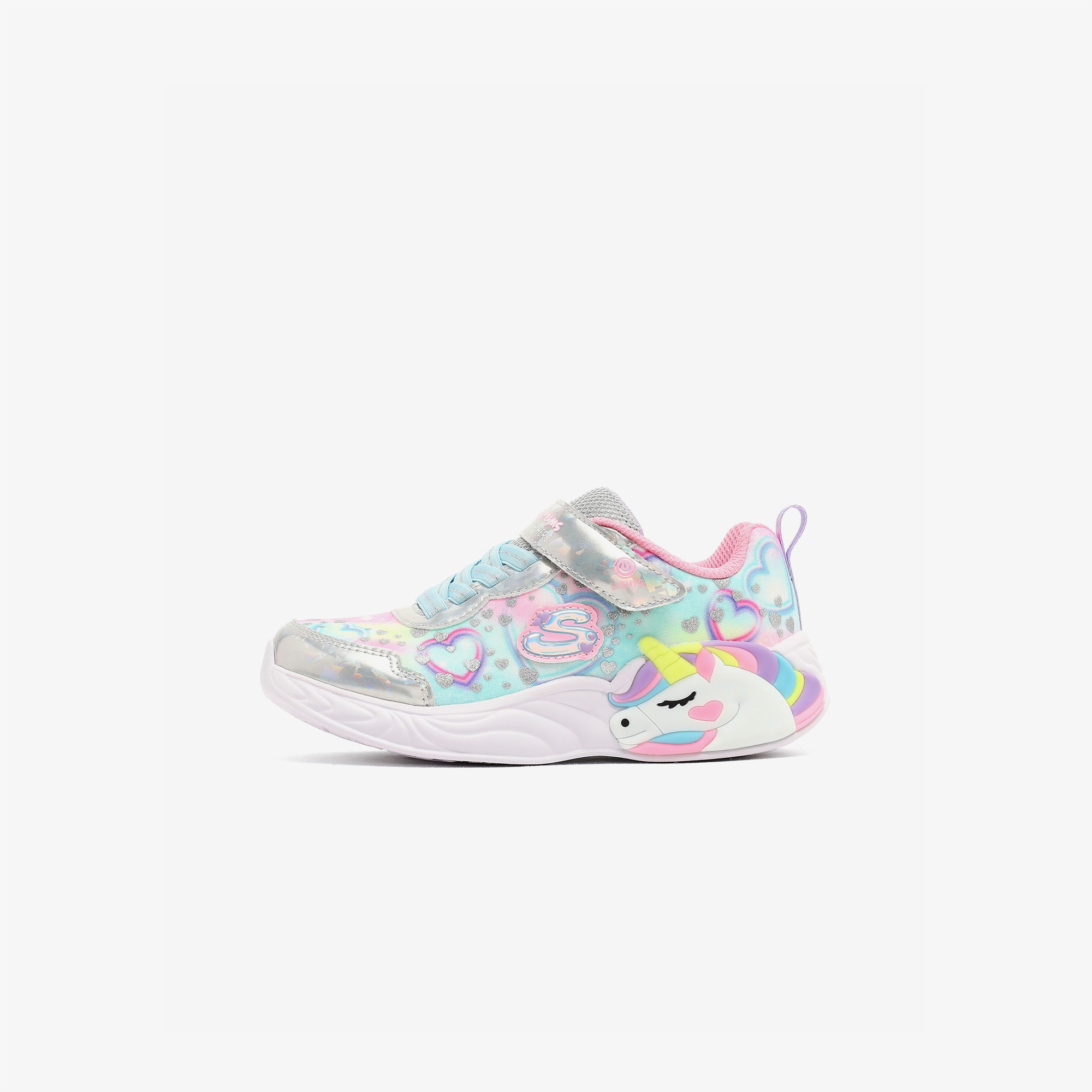 Skechers Unicorn Dreams Çocuk Gri Spor Ayakkabı