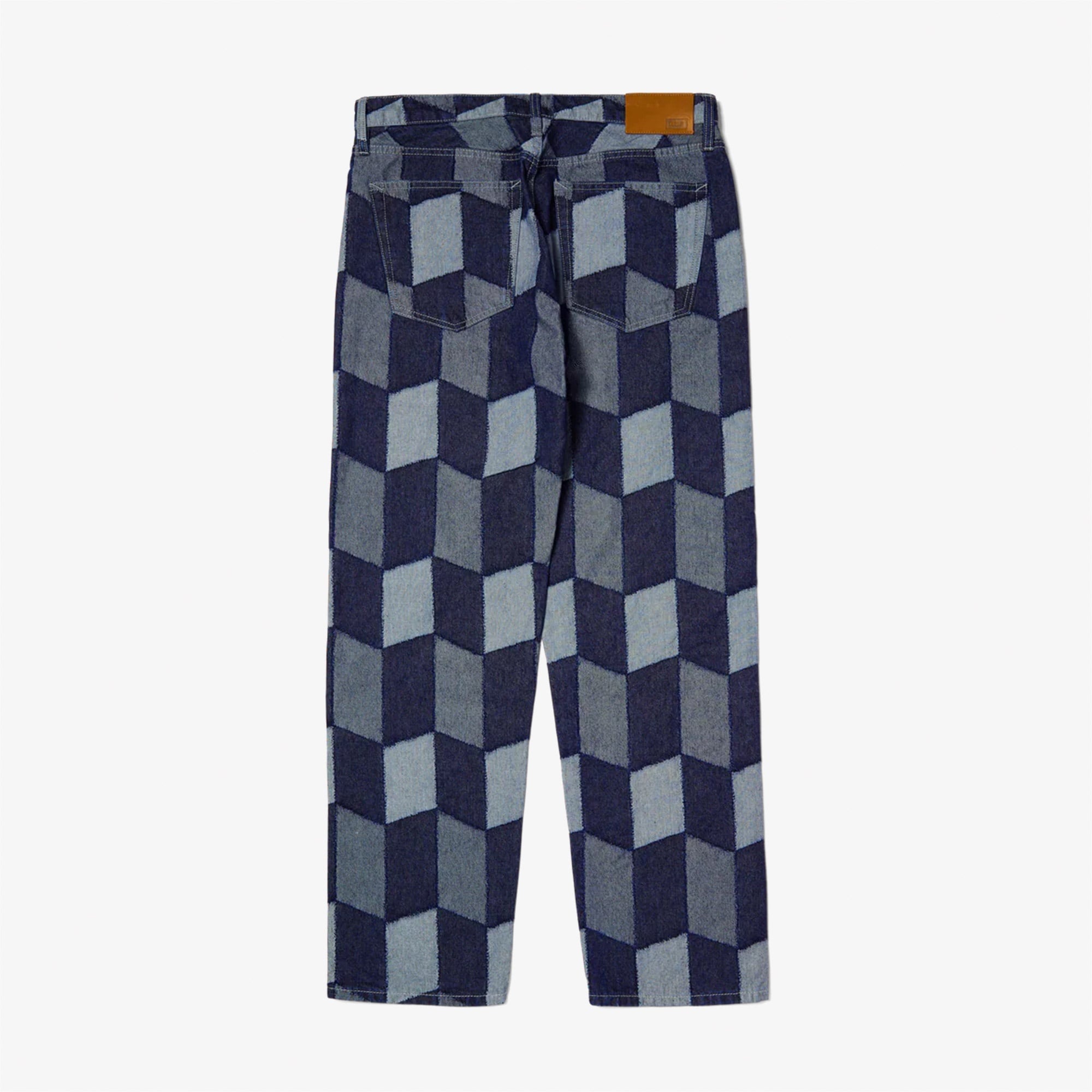 Huf Patchwork Denim Erkek Lacivert Pantolon