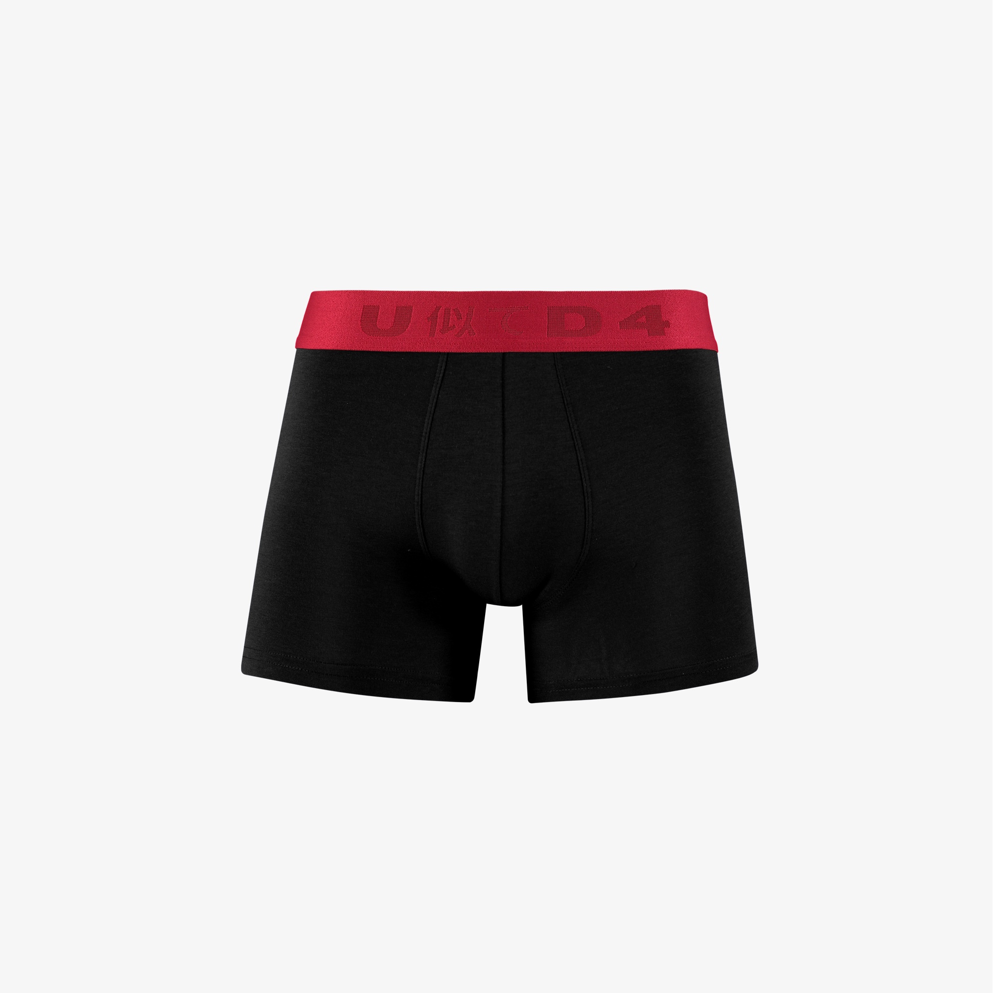 UNITED4 Classic Erkek Siyah Boxer