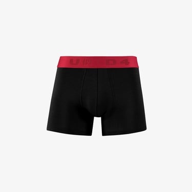  UNITED4 Classic Erkek Siyah Boxer