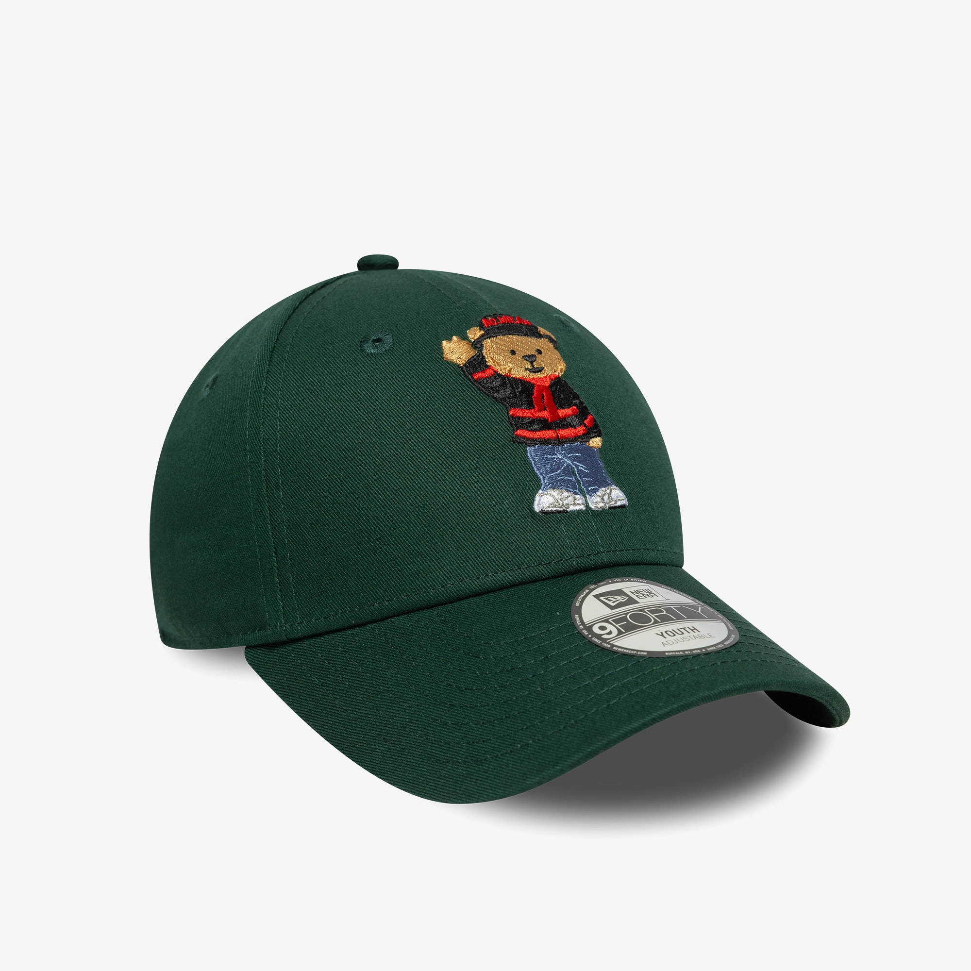 New Era Bear 9Forty Ac Milan Çocuk Yeşil Şapka