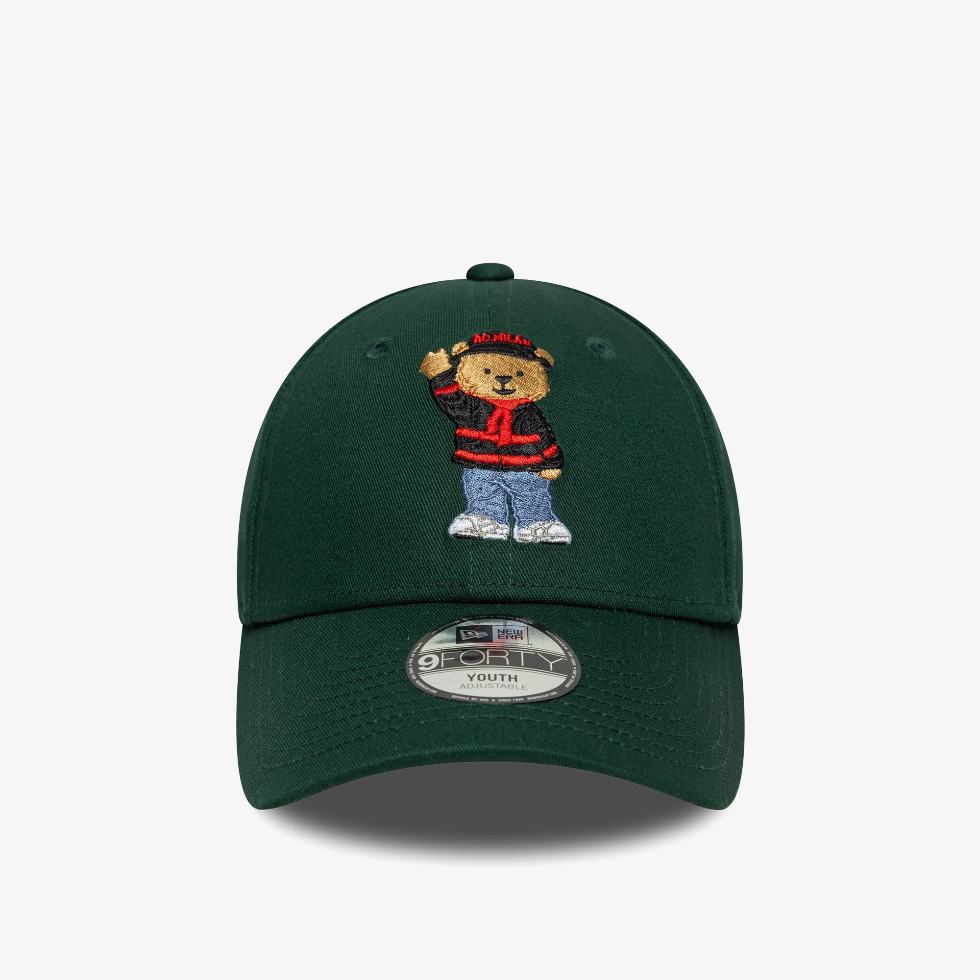 New Era Bear 9Forty Ac Milan Çocuk Yeşil Şapka