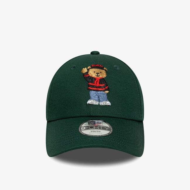  New Era Bear 9Forty Ac Milan Çocuk Yeşil Şapka