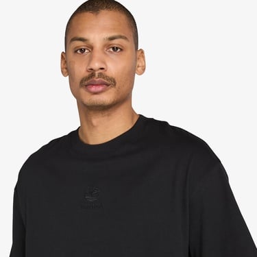  Timberland Hampthon Tonal Stack Logo Erkek Siyah T-Shirt