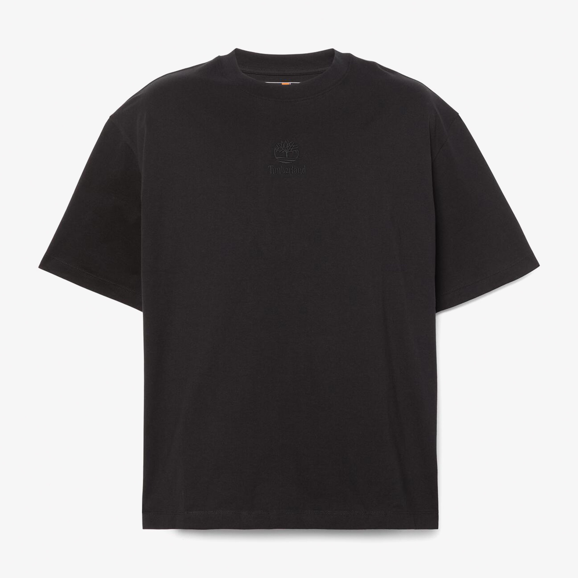 Timberland Hampthon Tonal Stack Logo Erkek Siyah T-Shirt