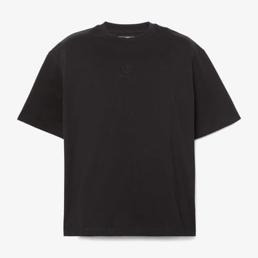  Timberland Hampthon Tonal Stack Logo Erkek Siyah T-Shirt