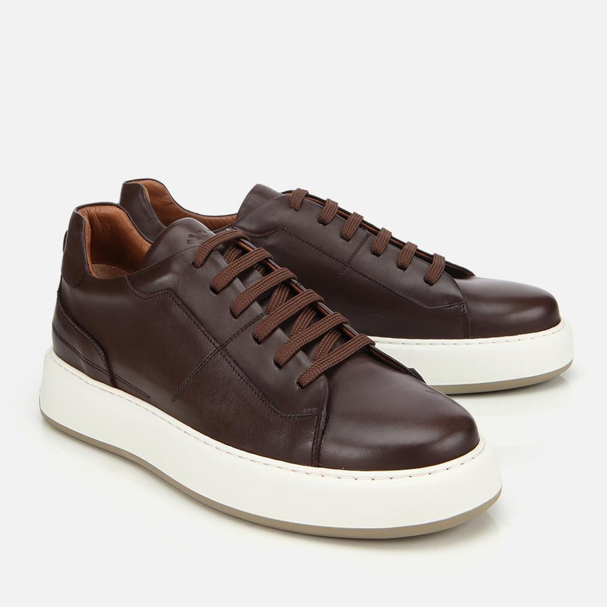 Erkek Deri Kahverengi Yumuşak Dokulu Günlük Ayakkabı