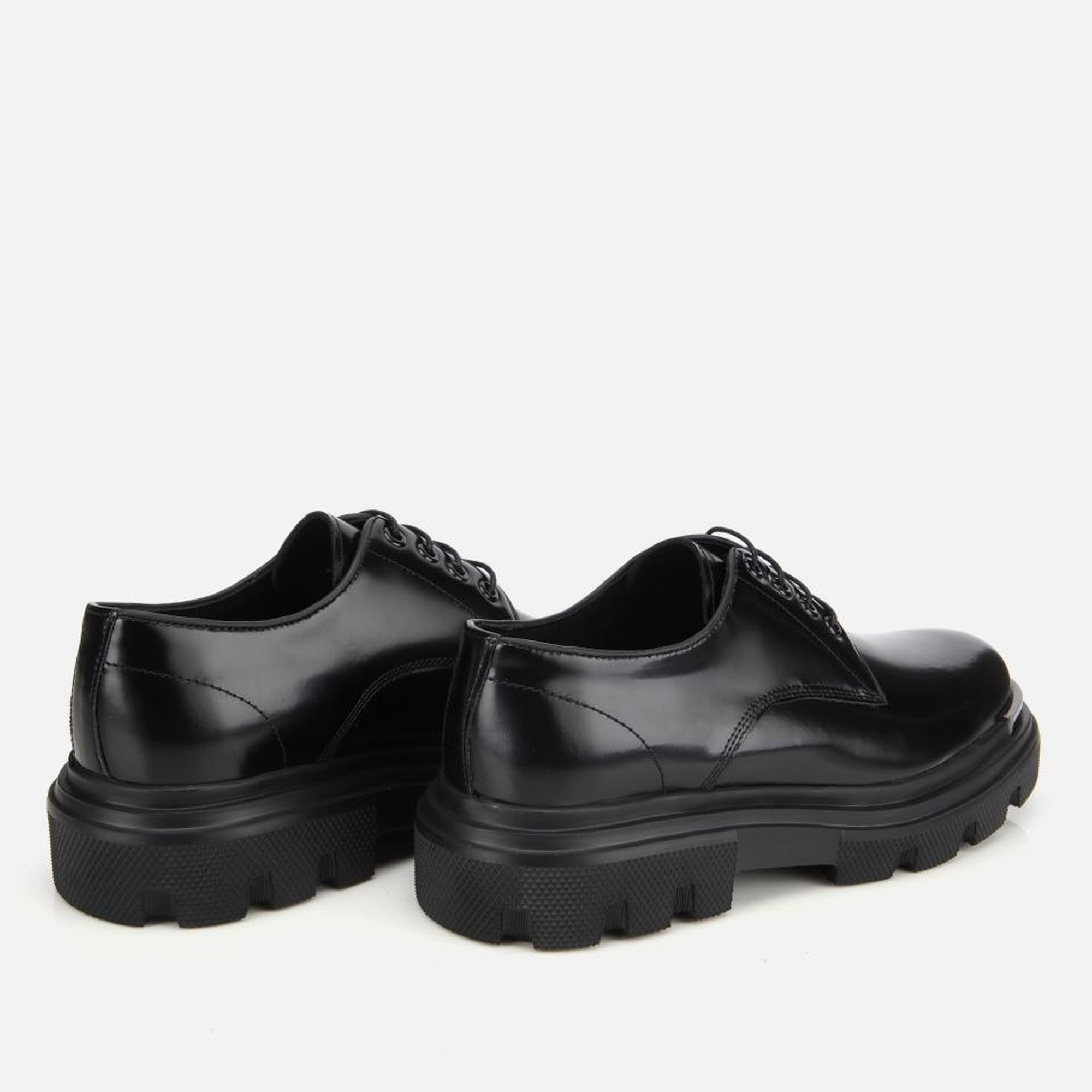 Erkek Açma Deri Siyah Yüksek Tabanlı Günlük Ayakkabı