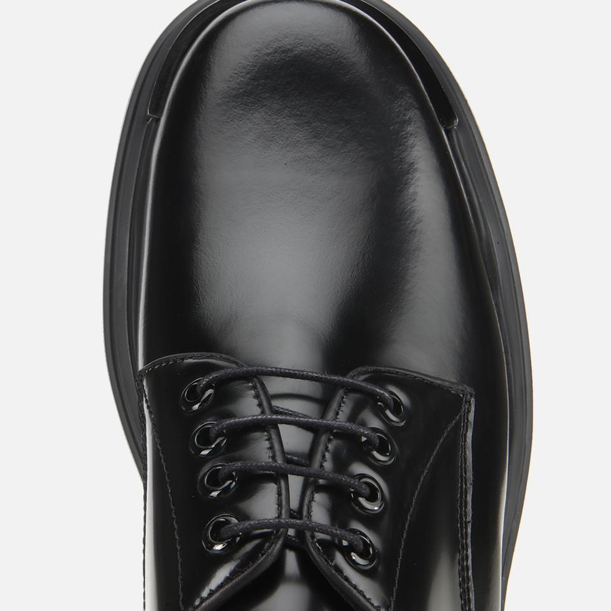 Erkek Açma Deri Siyah Yüksek Tabanlı Günlük Ayakkabı