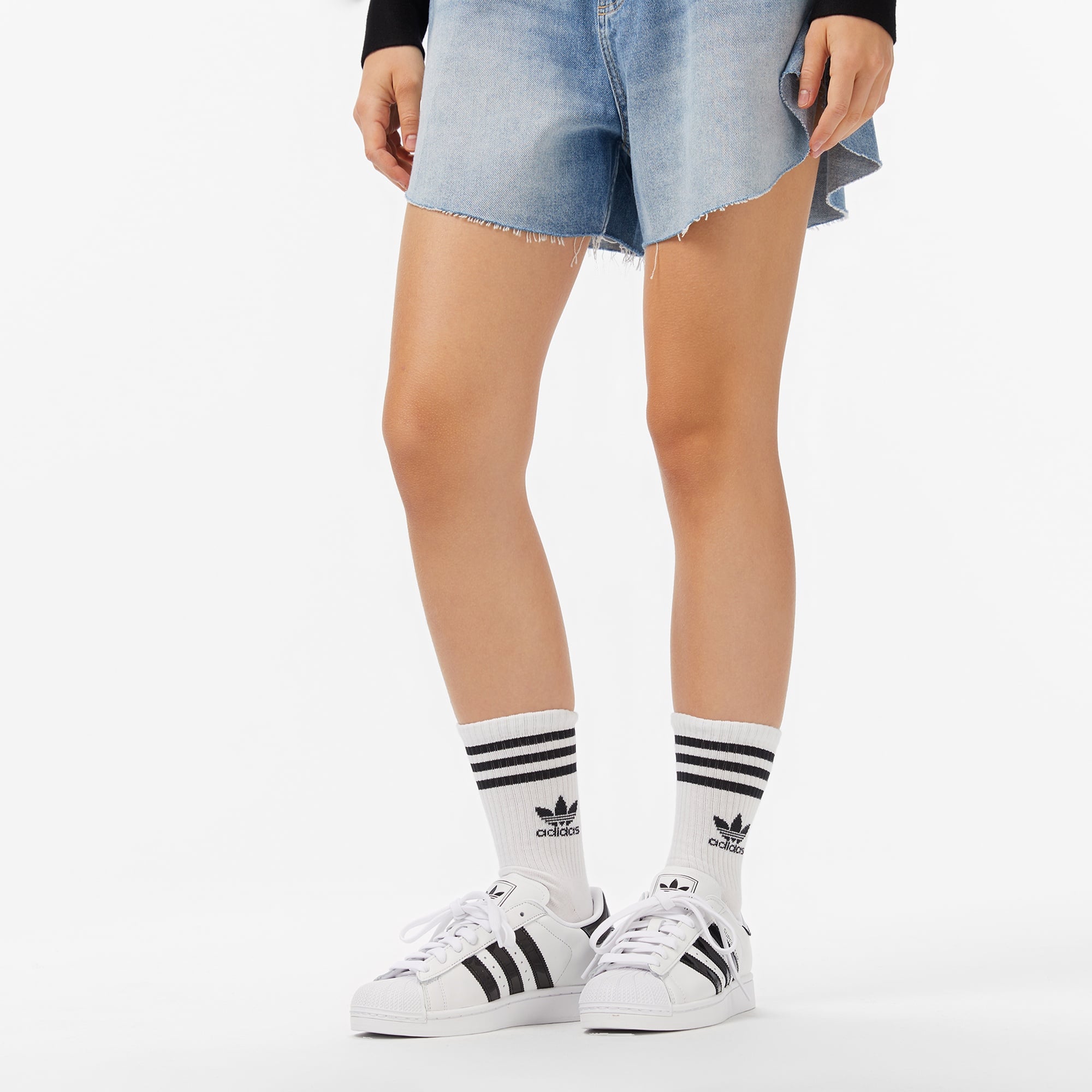 adidas Superstar II Kadın Beyaz Sneaker