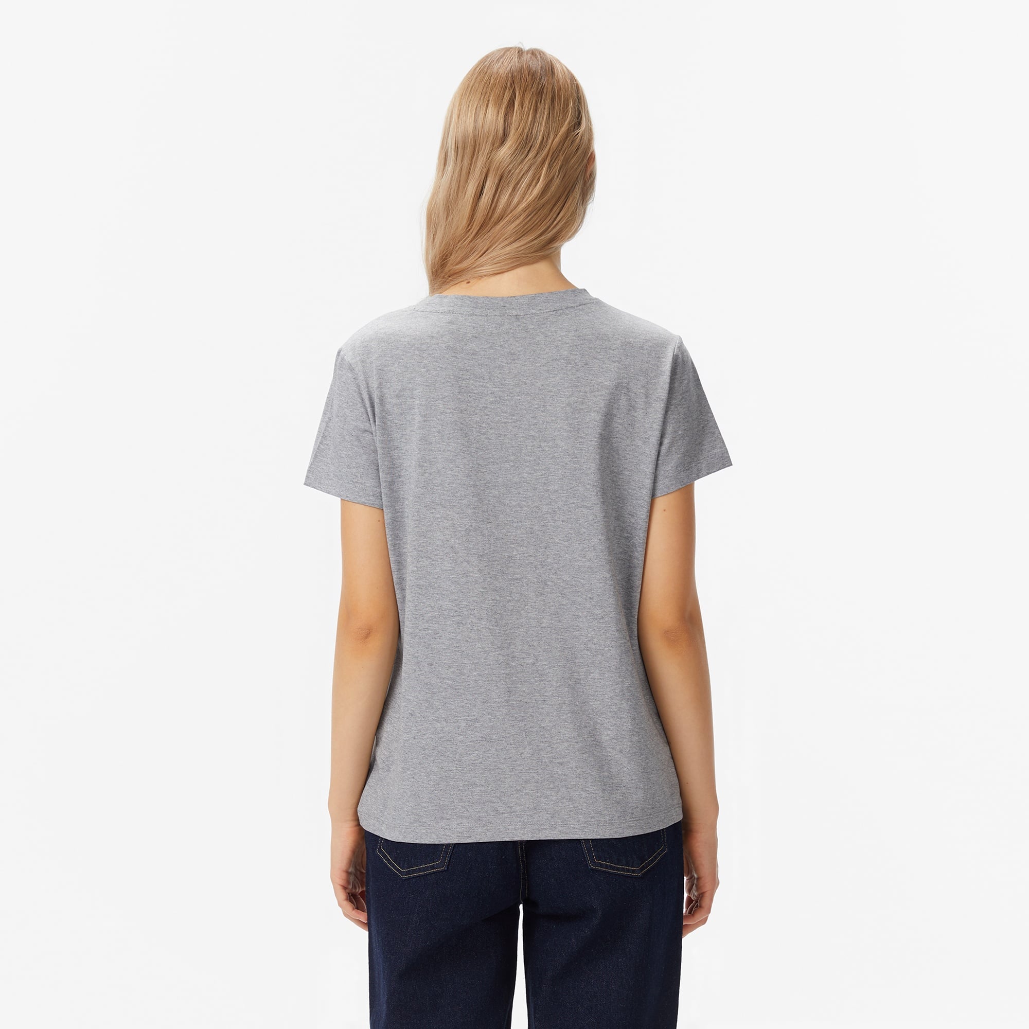 Boss Kadın Gri T-Shirt