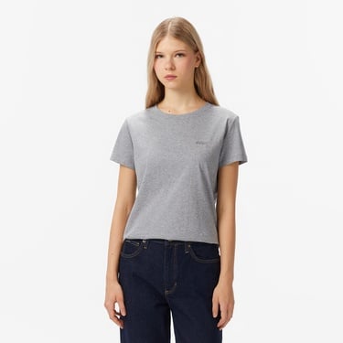  Boss Kadın Gri T-Shirt