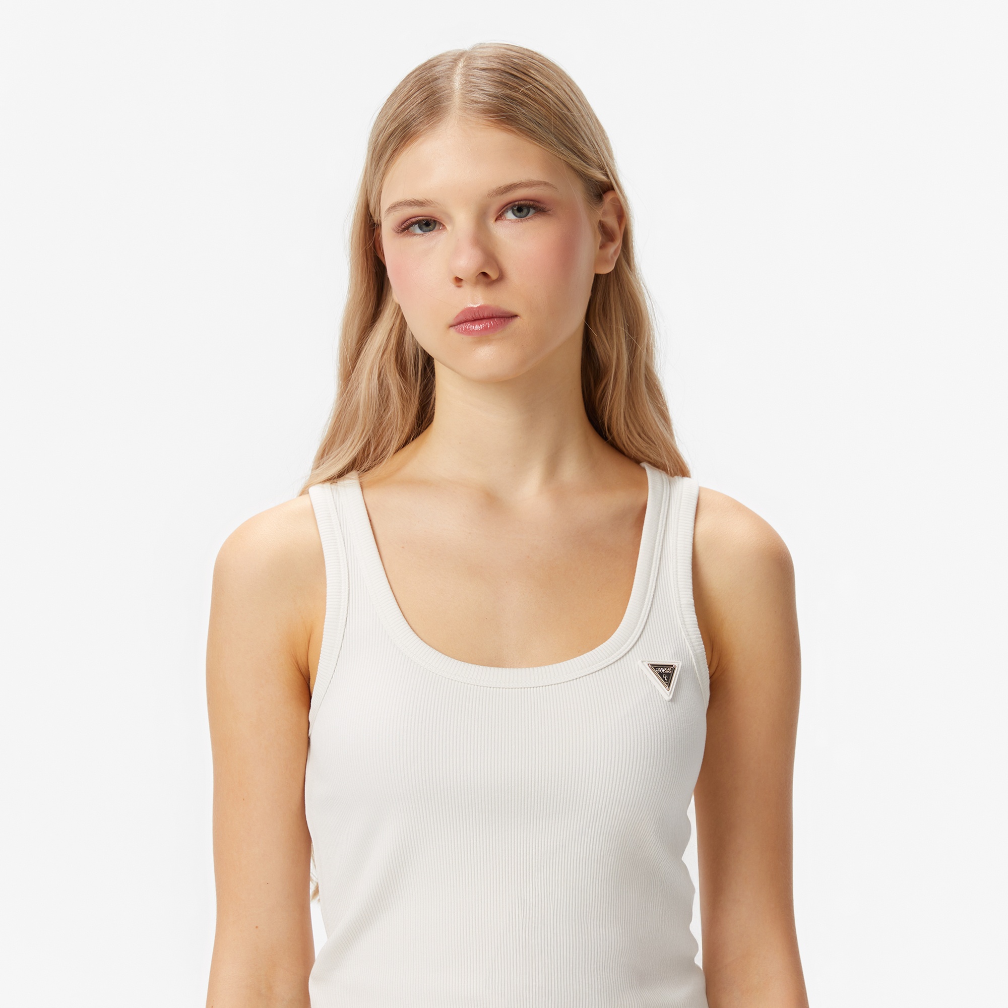 Guess Kadın Beyaz T-Shirt