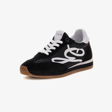  Guess Skroll Suede Kadın Siyah Sneaker