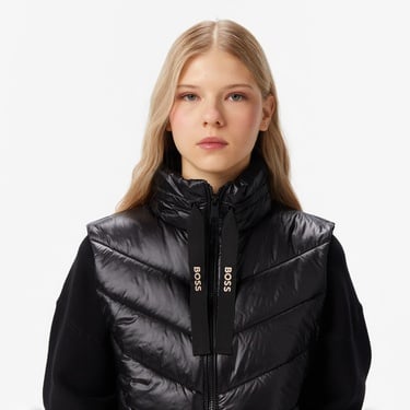  Boss Kadın Siyah Yelek