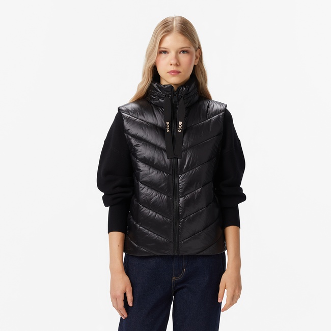  Boss Kadın Siyah Yelek