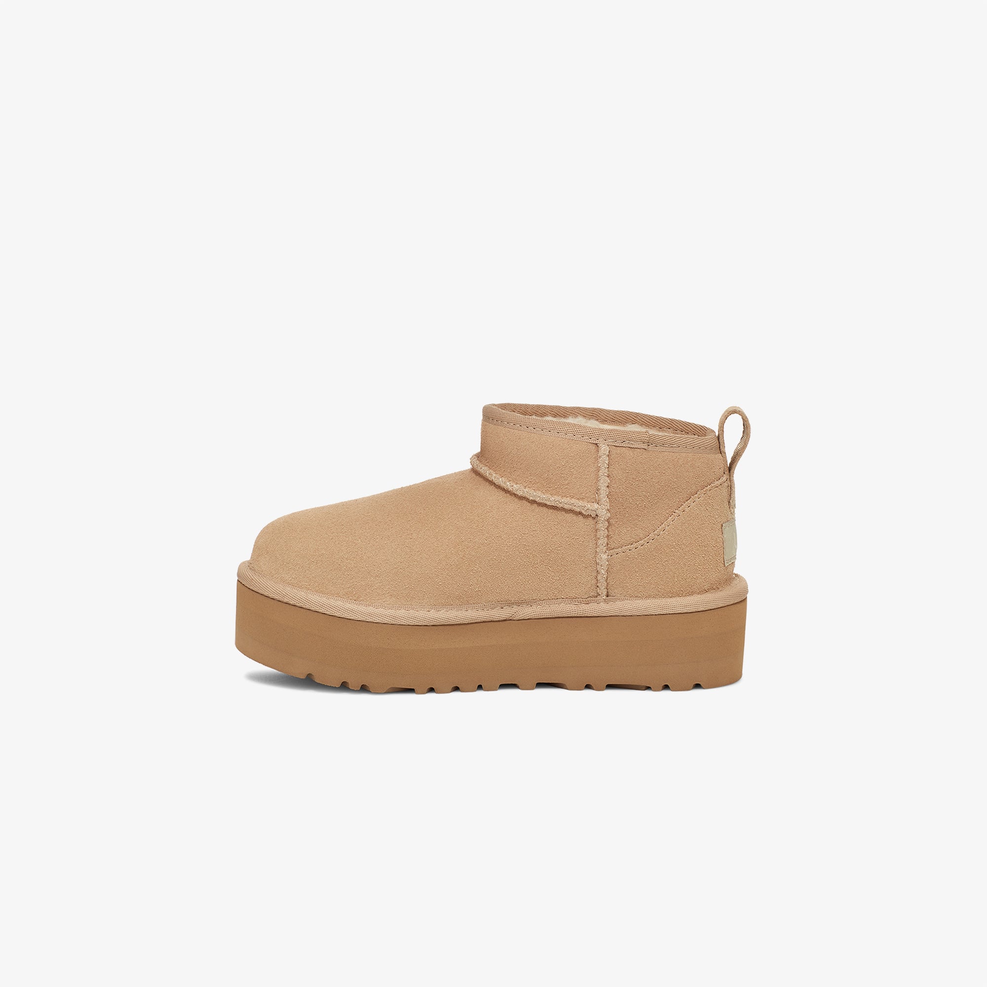 UGG Classic Ultra Mini Platform Çocuk Kum Rengi Bot - Görsel 5
