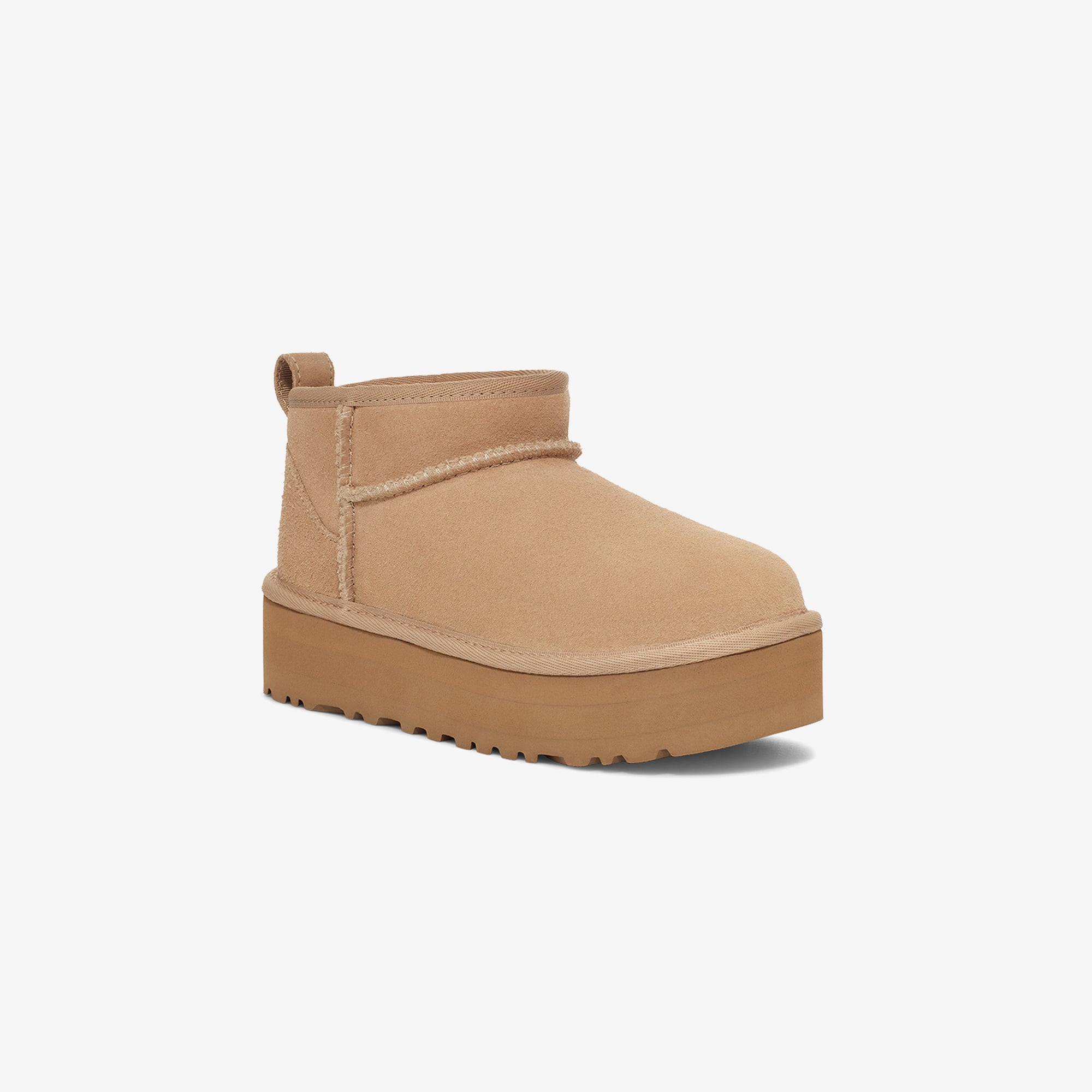 UGG Classic Ultra Mini Platform Çocuk Kum Rengi Bot - Görsel 3