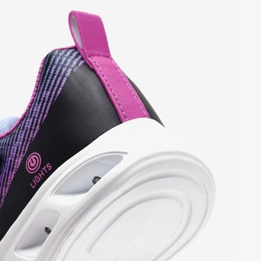  Skechers Flicker Flash Light Takeover Çocuk Siyah Işıklı Spor Ayakkabı