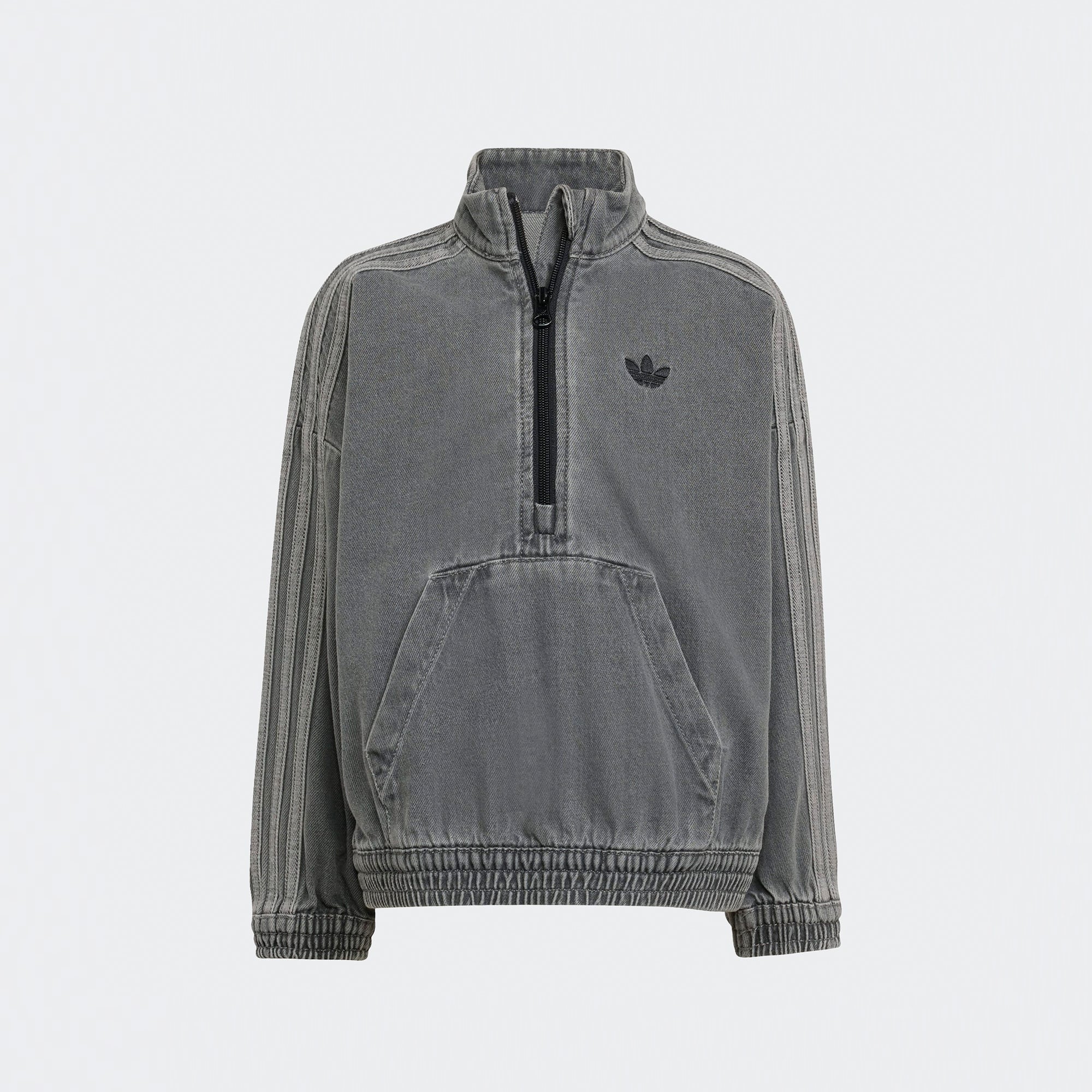 adidas Denim Crew Set Çocuk Gri Eşofman Takımı