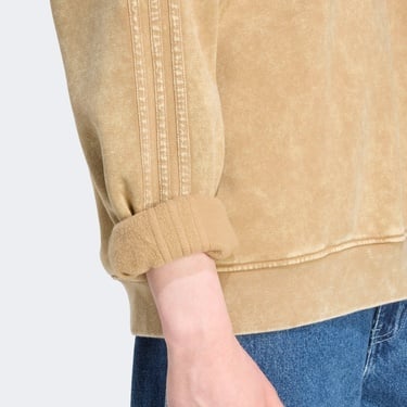  adidas sh Hoodıe Erkek Bej Sweatshirt