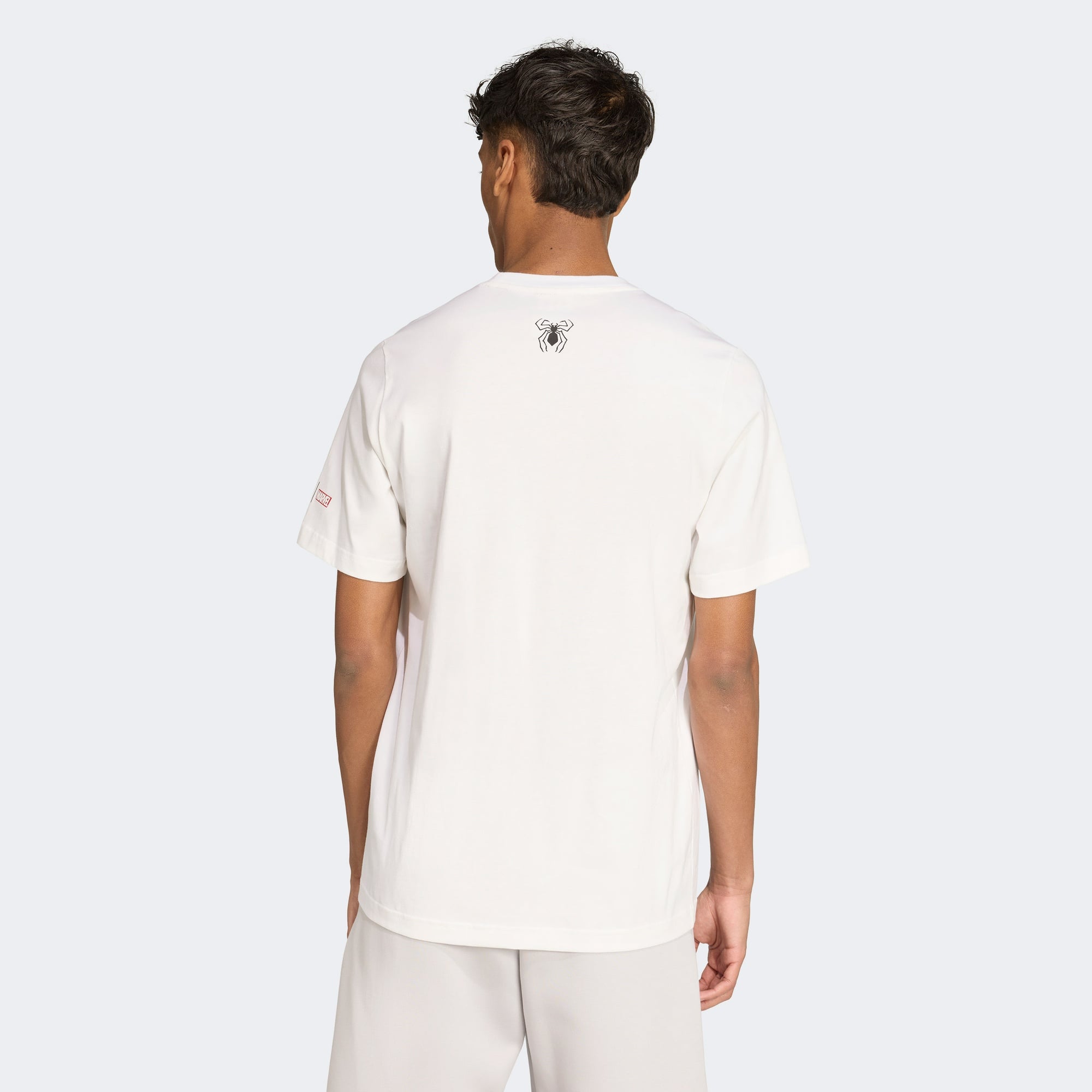 adidas M Spıderman T-S Erkek Beyaz T-Shirt