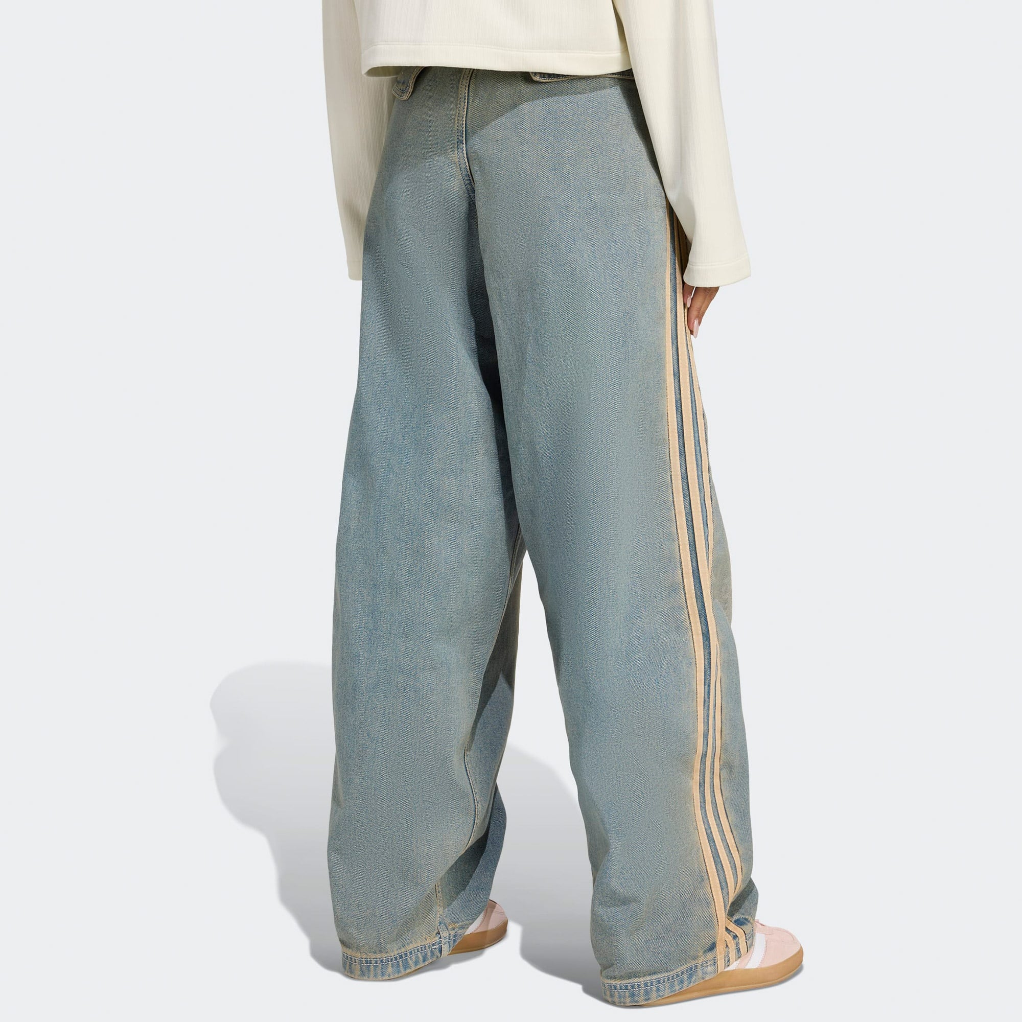 adidas P Essential Denim Pnt Kadın Mavi Pantolon