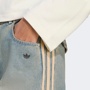  adidas P Essential Denim Pnt Kadın Mavi Pantolon