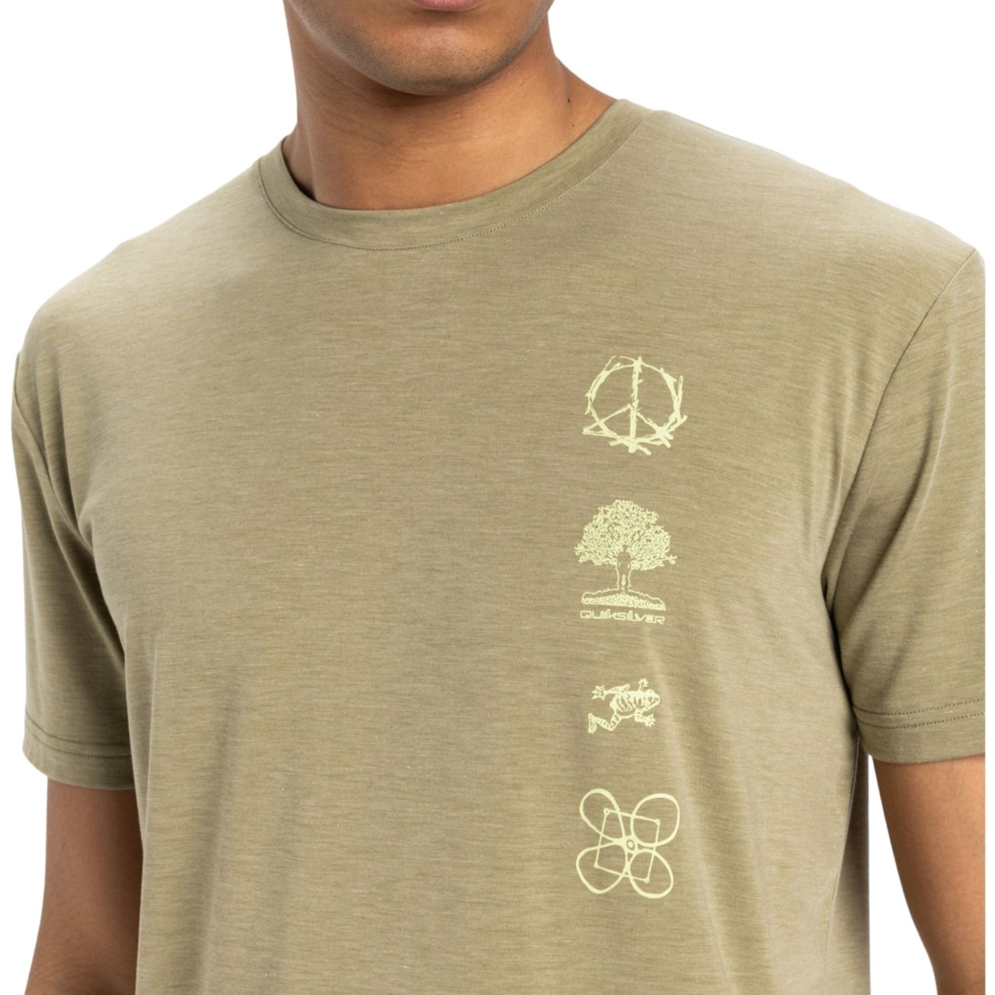 Quiksilver Coastal Run Erkek Tişört