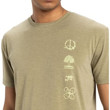  Quiksilver Coastal Run Erkek Tişört