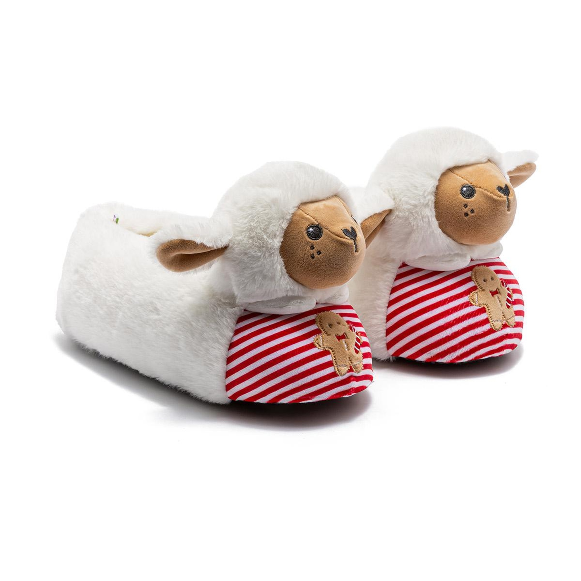 Kuzu Kadın Hayvanlı Panduf Beyaz 36/41