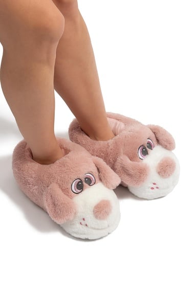  Kopi Kadın Hayvanlı Panduf Pembe 36/41