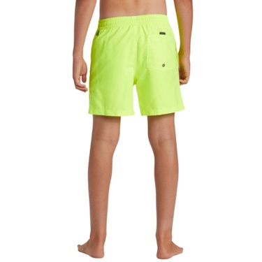  Quiksilver Everyday Solid Volley Yth 14 Erkek Çocuk Sarı Volley Short