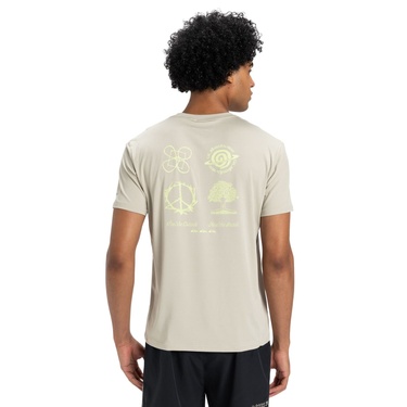  Quiksilver Lap Time Erkek Gri Tişört