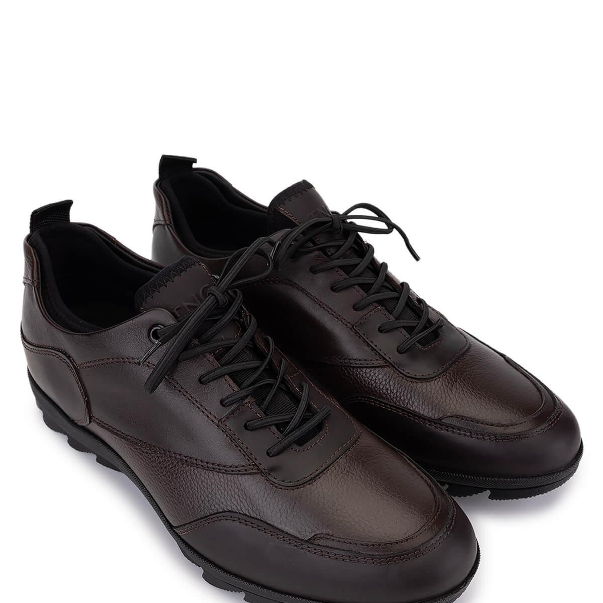 Tamer Tanca Erkek Hakiki Deri Kahverengi Casual Ayakkabı