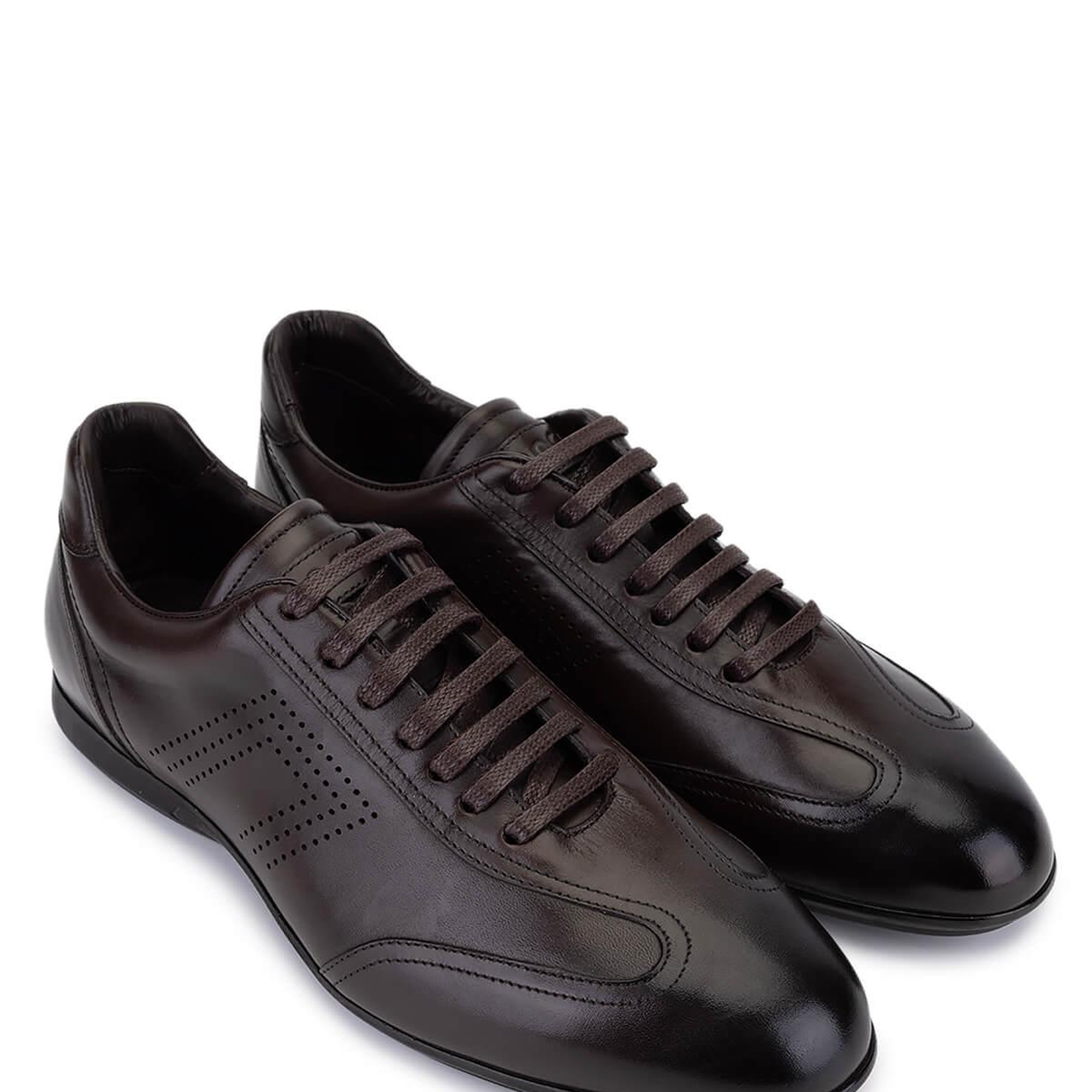 Tamer Tanca Erkek Hakiki Deri Kahverengi Casual Ayakkabı