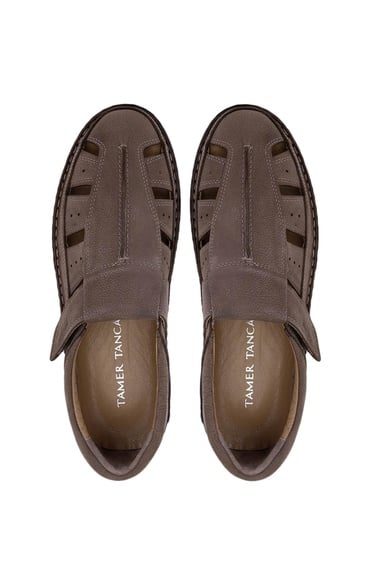  Tamer Tanca Erkek Hakiki Deri Vizon Nubuk Casual Ayakkabı
