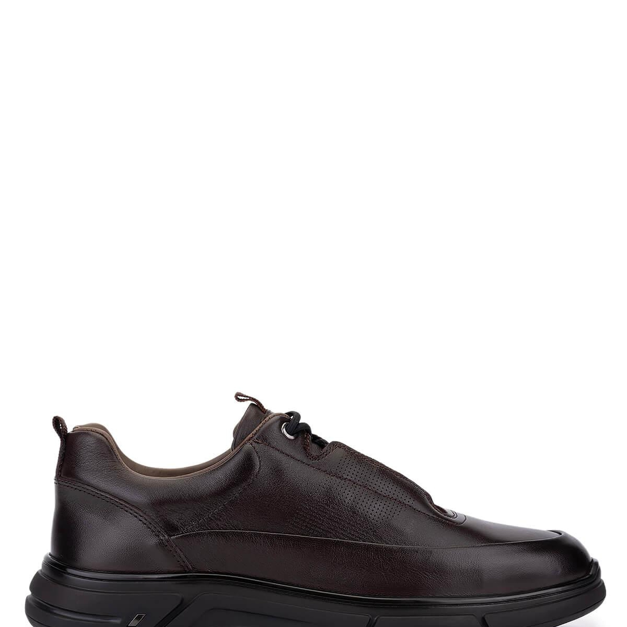 Tamer Tanca Erkek Hakiki Deri Kahverengi Casual Ayakkabı