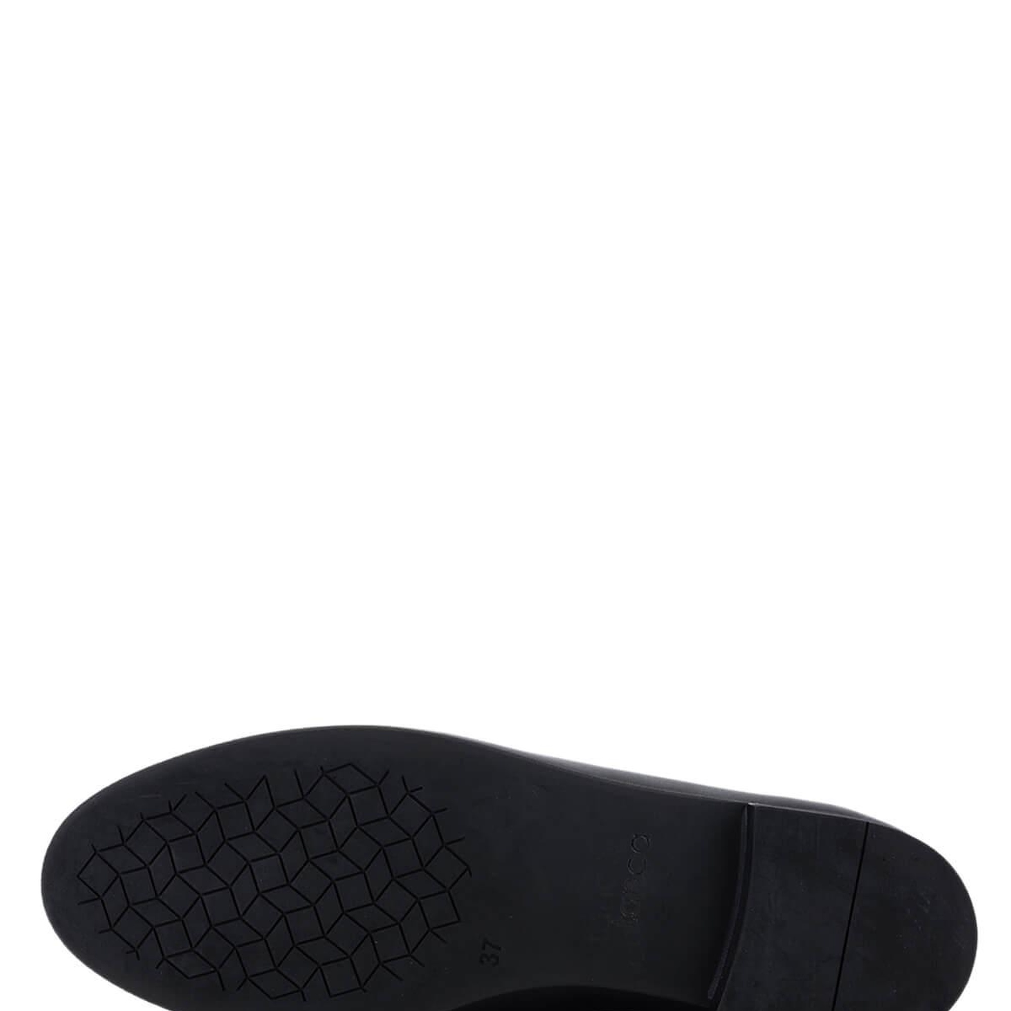 Tamer Tanca Kadın Hakiki Deri Siyah Loafer Ayakkabı