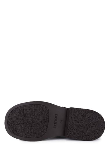  Tamer Tanca Kadın Hakiki Deri Kahverengi Süet Topuklu Ayakkabı