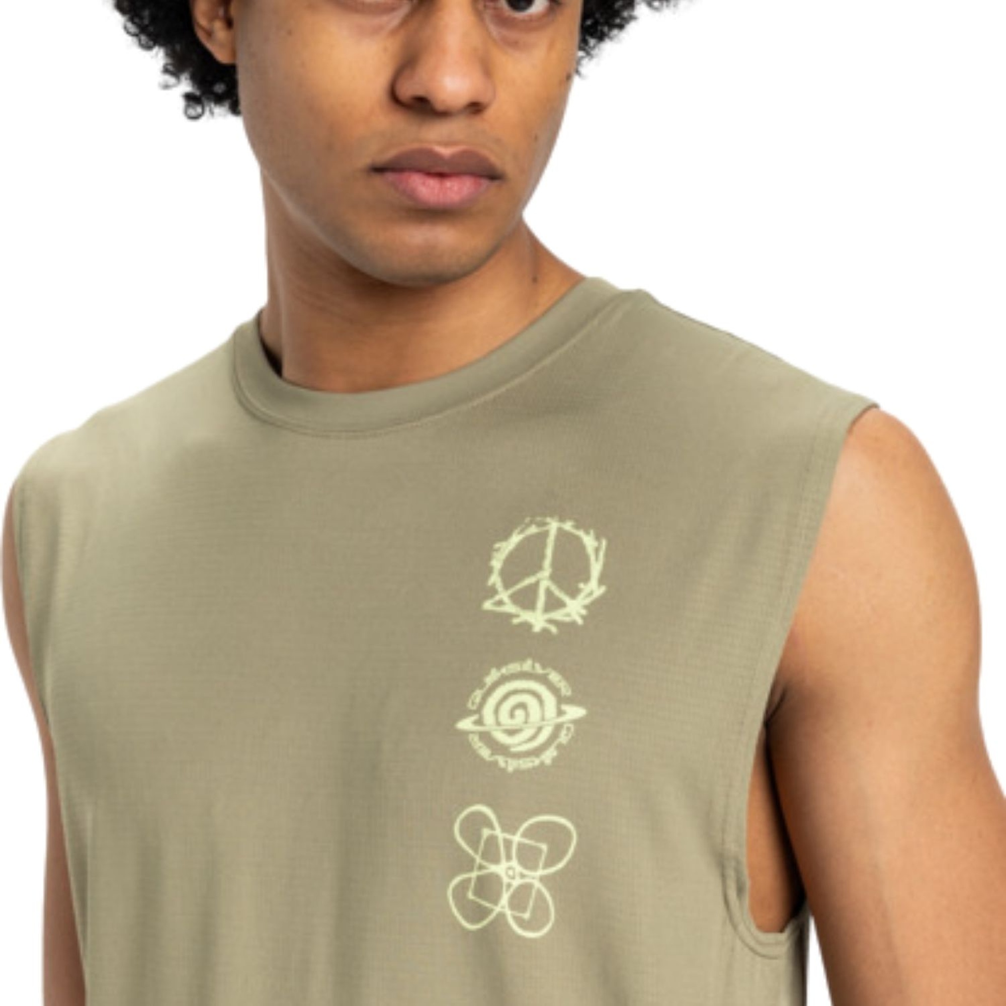 Quiksilver Lap Time Muscle Erkek Tişört