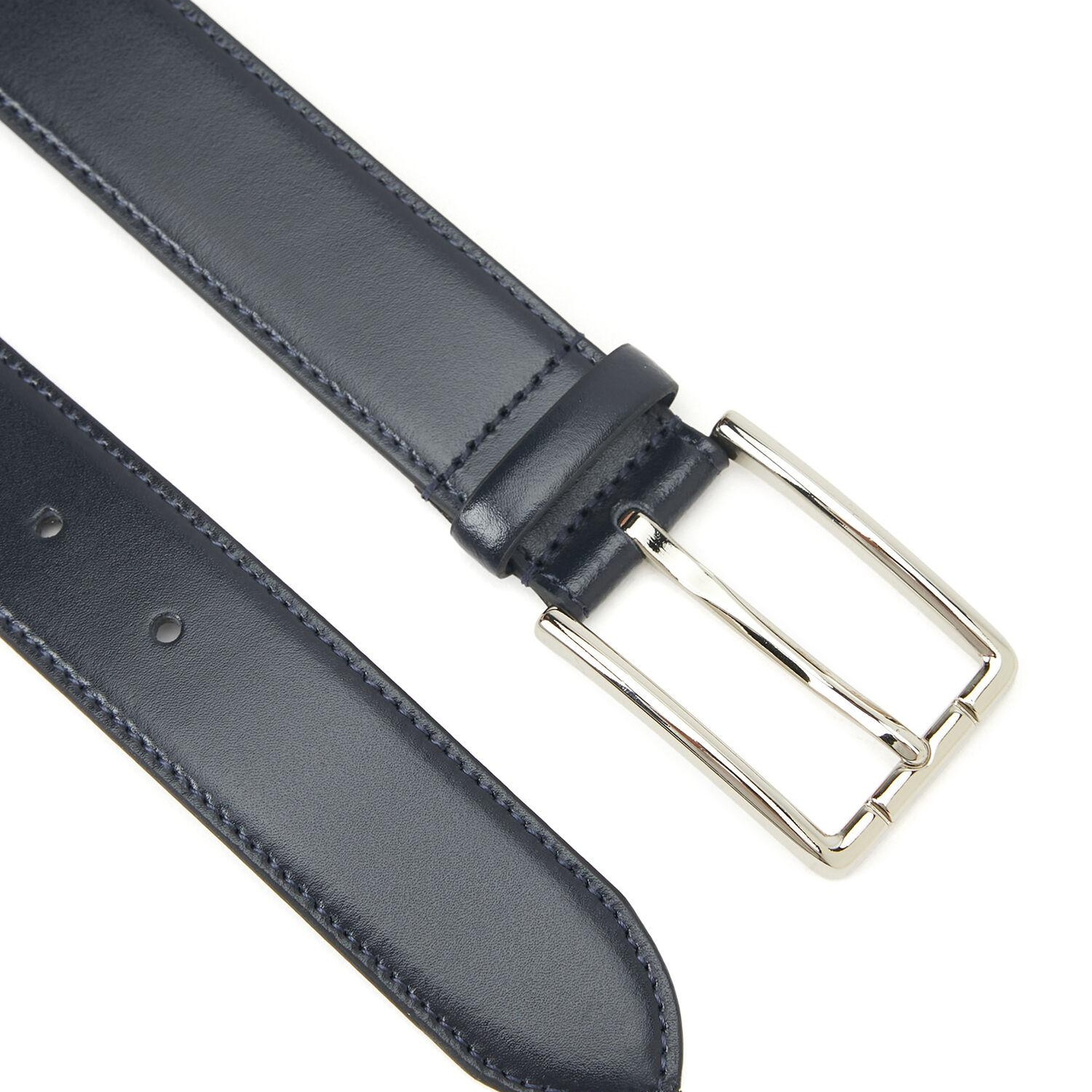 Beymen Club Erkek Lacivert Deri Kemer