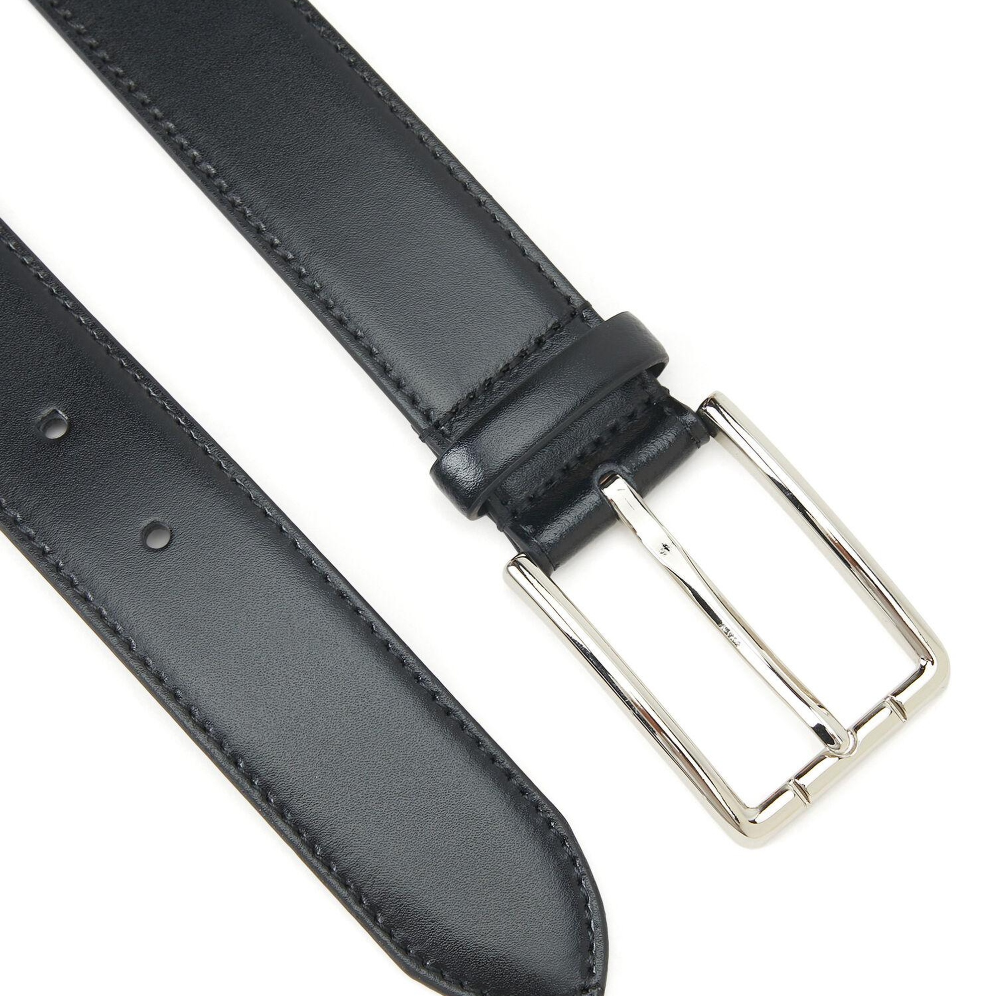 Beymen Club Erkek Siyah Deri Kemer