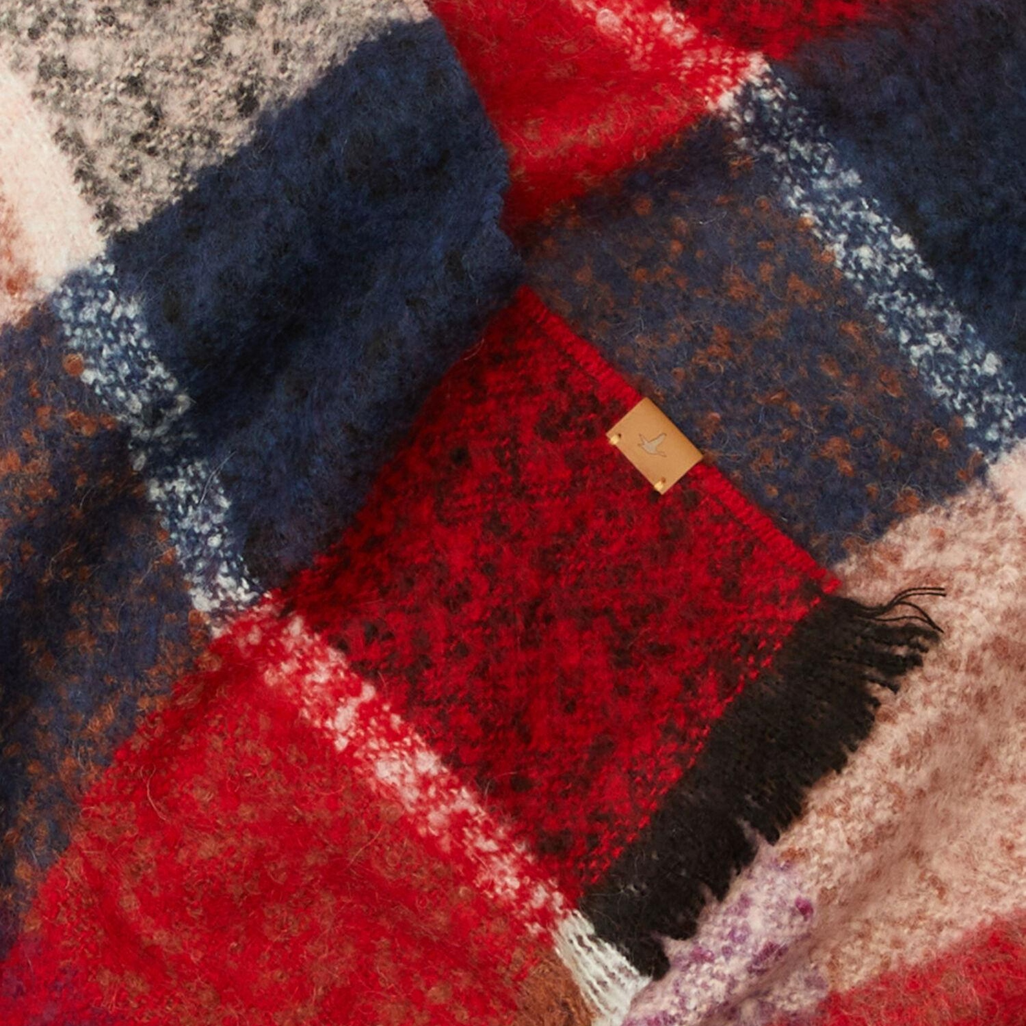 Beymen Club Kadın Ekose Desenli Atkı